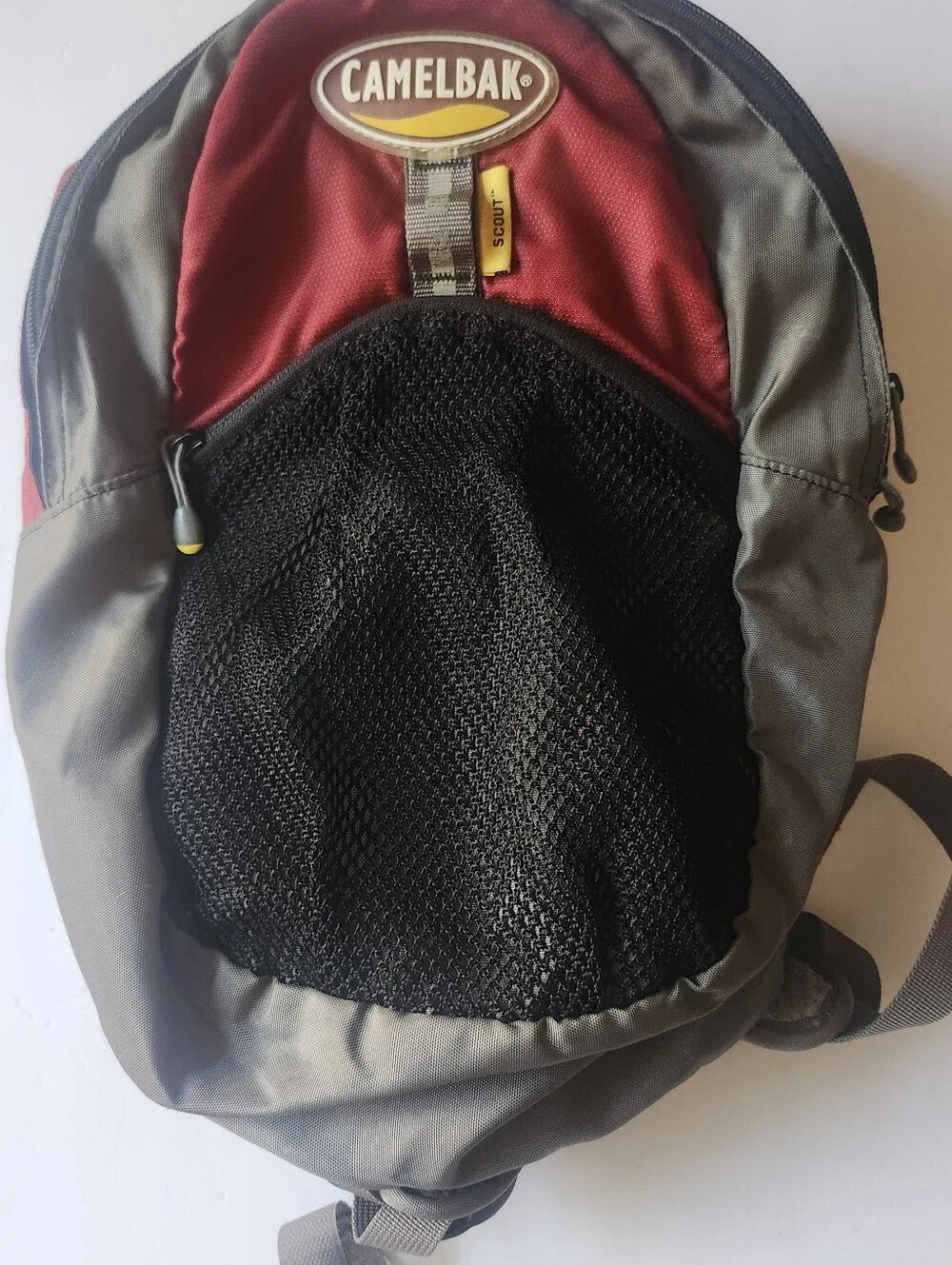 CamelBak Red and Gray Meb/Kids SMALL Backpack with Front Mesh Pocket